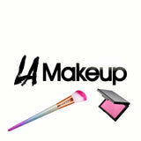 Colorful Gritty Handle Makeup Brush Set Foundation Powder Eyeshadow Brush/C-09