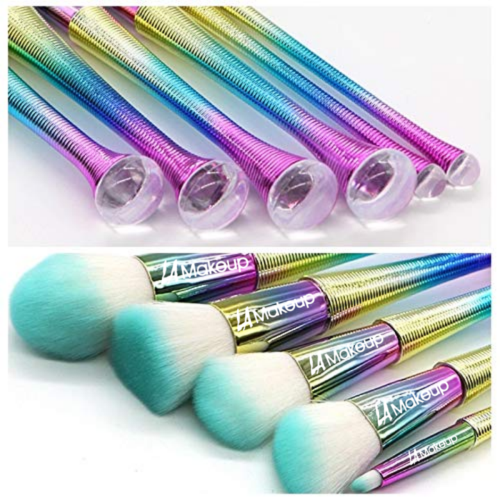 Colorfull Super Cute Makeup Brush Set/LA Makeup