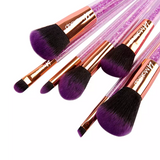 Purple Queen Makeup Brush Set  /E-03